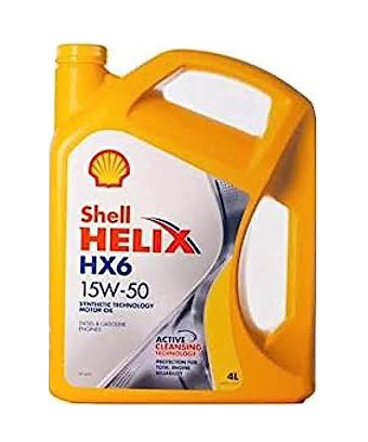4l 6k 15w-50 hx6 shell