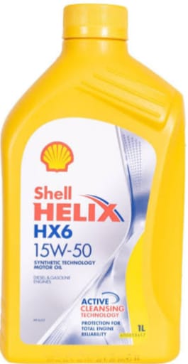 [OIL-2] 1l 6k 15w-50 shell