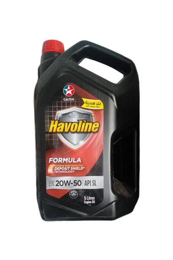 5l 5k 20w-50 caltex sl formula