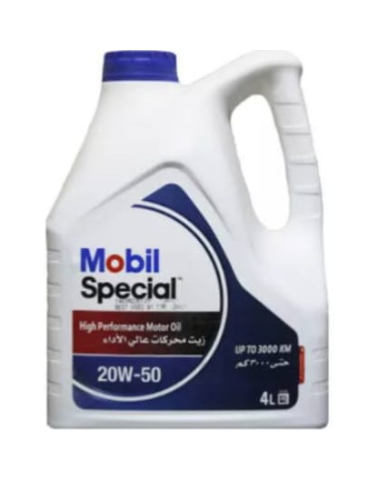 4l 3k 20w-50 special Mobil