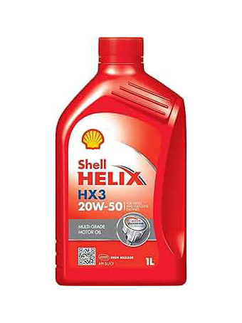 1l 3k 20w-50 shell