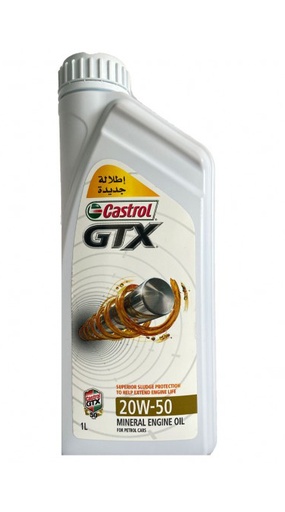 [OIL-004] 1l 3k 20w-50 gtx Castrol